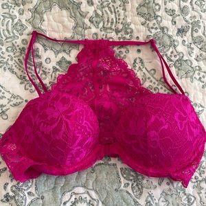 Victoria’s Secret PINK date racer back pink lace